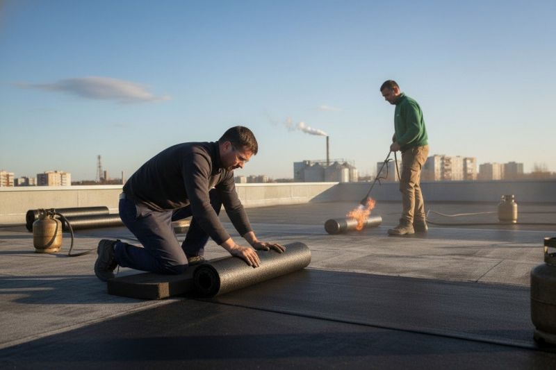 What Is Tar Torchdown Roofing And How Installation Works